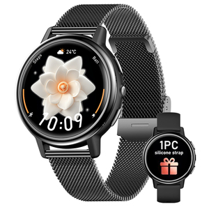 AK88 Smartwatch 1.26 HD IPS Display IPX8 Waterproof HR SpO2 BP Multi-Sport
