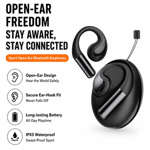 Open Ear Sport Wireless Earbuds Bluetooth 5.4