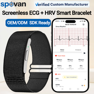 Screenless Smart Bracelet ECG HRV Fitness Band