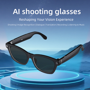 Smart Sunglasses 1080P Camera Video ChatGPT Phone Calls Music AI Translator IP67 Waterproof