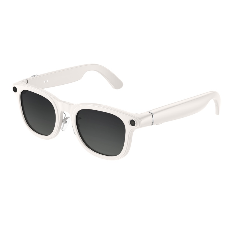 X01 smart glasses with LED flash AI voice assistant and camera